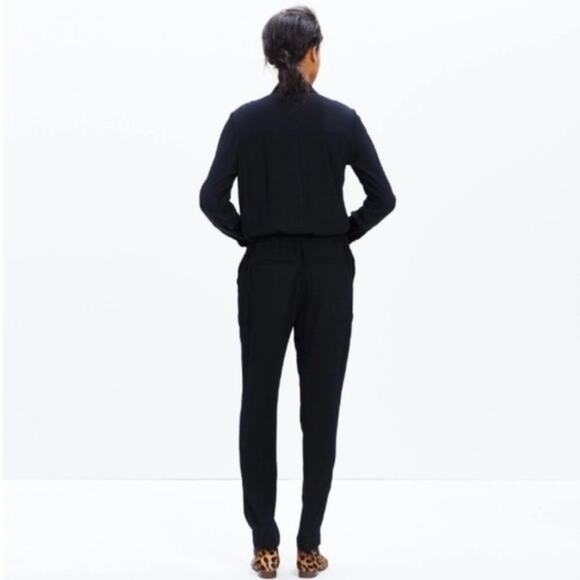 Madewell green pull on jumpsuit cover all sz XL - Picture 6 of 8